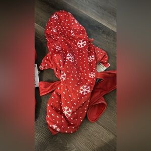 Snowflake Dog Outfit Small